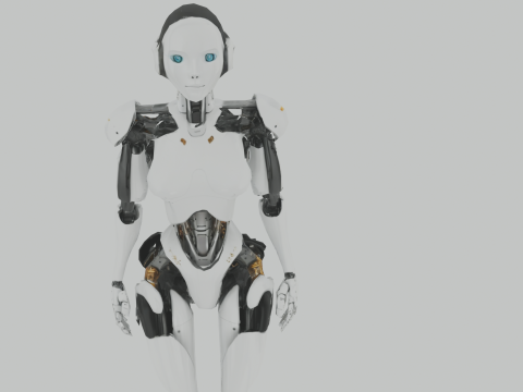 Cyber Woman 3Dモデル