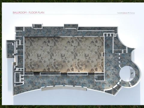 SWISSOTEL GIACARTA PIK AVENUE Modello 3D