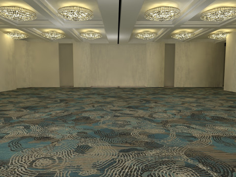 Der Langham Ballsaal Jakarta 3D Modell