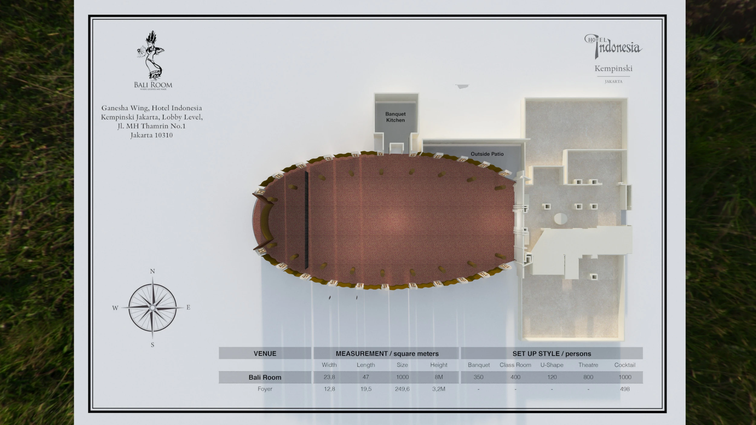 BALI ROOM KEMPINSKI HOTEL JAKARTA 3D Model .c4d .max .obj .3ds .fbx .stl .blend 