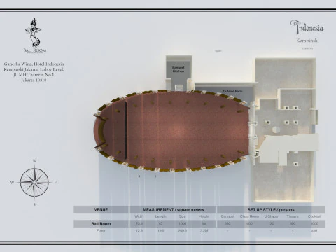 HABITACIÓN BALI KEMPINSKI HOTEL YAKARTA Modelo 3D