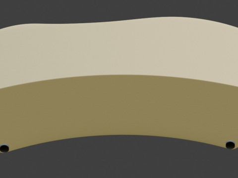 Modern sofa designed for a hotel room Modelo 3D