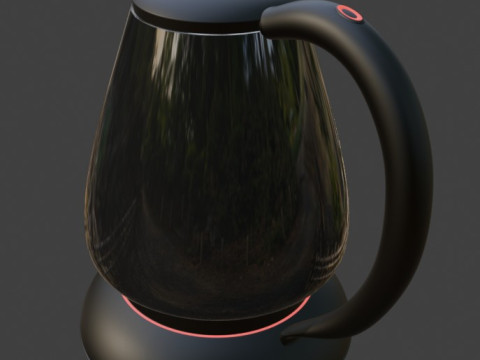 Modern household appliance designed for a hotel room Model 3D