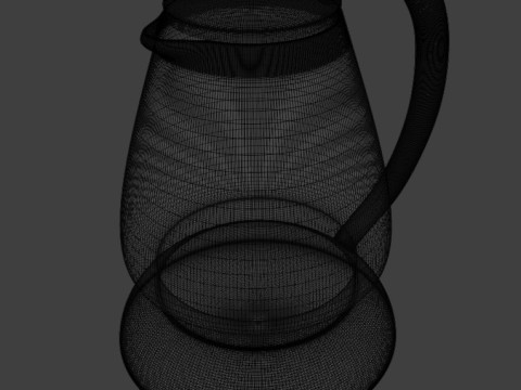 Modern household appliance designed for a hotel room Model 3D