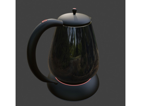 Modern household appliance designed for a hotel room Model 3D