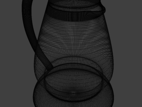 Modern household appliance designed for a hotel room Model 3D