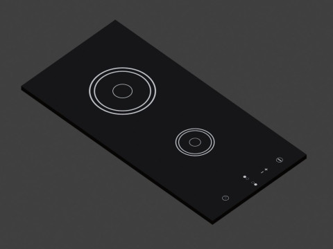 Modern household appliance designed for a hotel room Model 3D
