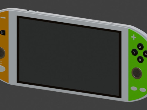 X7 portable gaming console 3D मॉडल