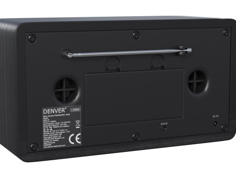 Radio DENVER DAB-18 Modelo 3D