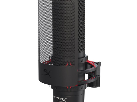Microphone HYPERX ProCast Modelo 3D