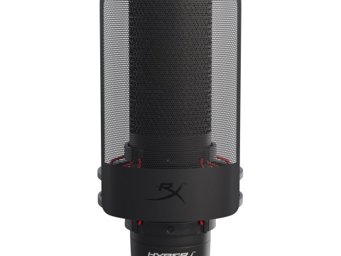 Microphone HYPERX ProCast Modelo 3D