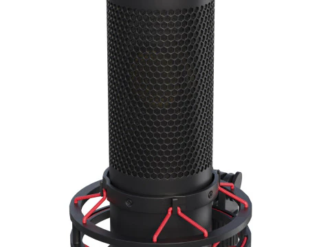 Microphone HYPERX ProCast 3D Model