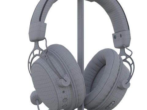 Headphone HyperX Cloud Alpha Wireless 3D Model