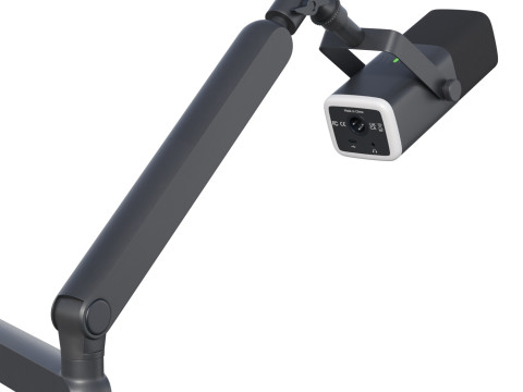 Dynamic microphone Fifine TAM8 USB-XLR Black 3D Model