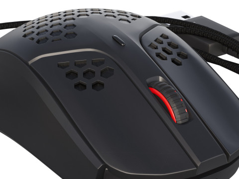 Mouse HyperX Pulsefire Haste Wireless Black 3D Model