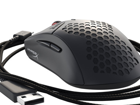 Mouse HyperX Pulsefire Haste Wireless Black 3D Model