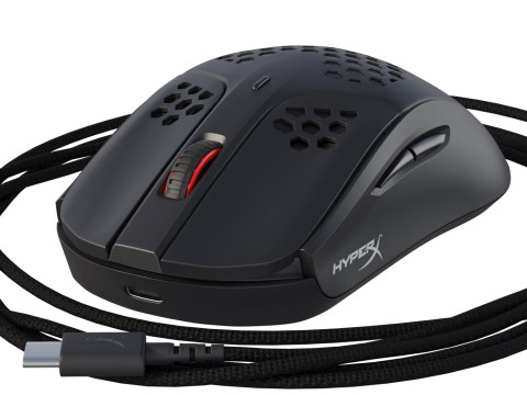 Mouse HyperX Pulsefire Haste Wireless Black 3D Model