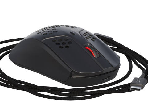 Mouse HyperX Pulsefire Haste Wireless Black 3D Model