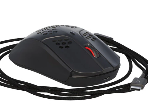 Mouse HyperX Pulsefire Haste Wireless Black 3D Model