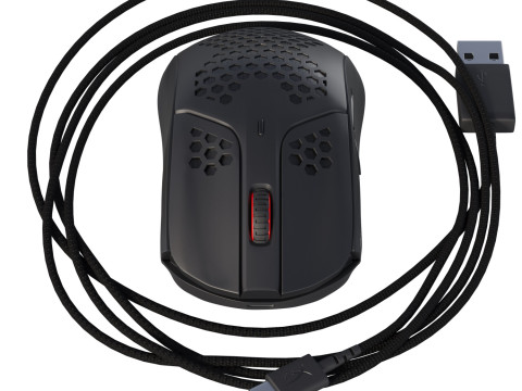 Mouse HyperX Pulsefire Haste Wireless Black 3D Model