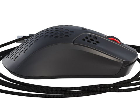 Mouse HyperX Pulsefire Haste Wireless Black 3D Model