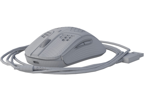 Mouse HyperX Pulsefire Haste Wireless Black 3D Model