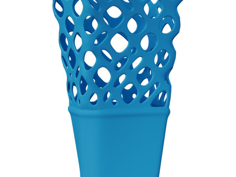 Flower vase Model Cetak 3D
