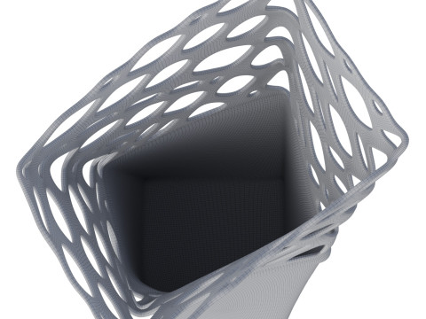 Flower vase Model Cetak 3D