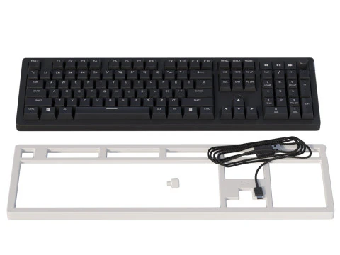 Wired keyboard HyperX Alloy Rise PBT HX Red USB Black 3D Model