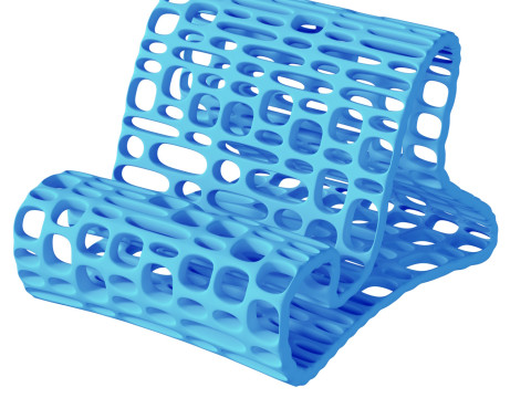 PHONE STAND chair art Model do druku 3D