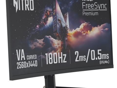 Monitor ACER Nitro XZ273UP2BMIIPHX 3D Модель