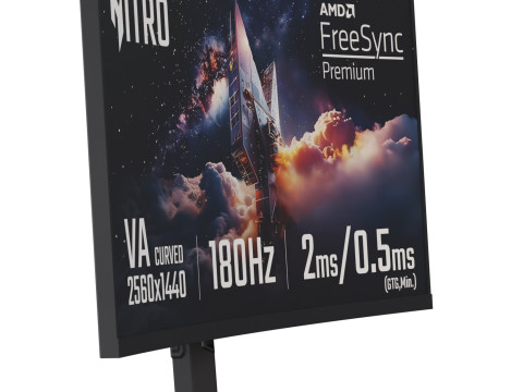 Monitor ACER Nitro XZ273UP2BMIIPHX 3D Модель