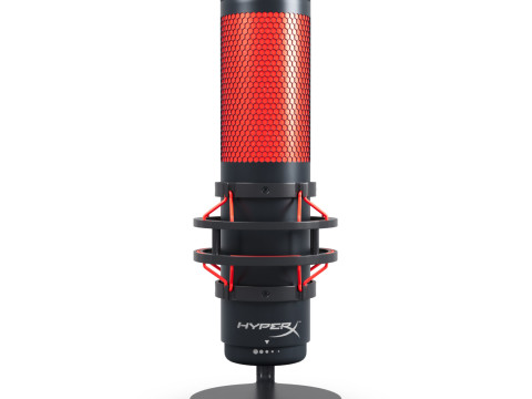 Mikrofon HYPERX QuadCast 3D Model