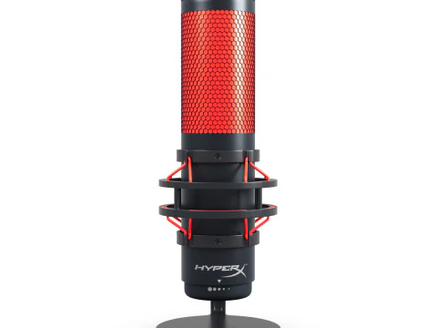 Mikrofon HYPERX QuadCast 3D Model