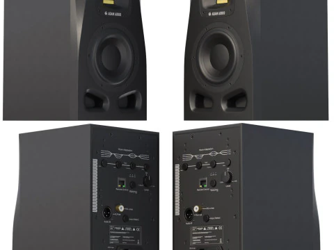 Studio Monitor ADAM AUDIO A4V 3D Model