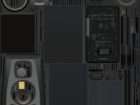 Studio Monitor ADAM AUDIO A4V 3D Model