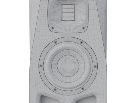 Studio Monitor ADAM AUDIO A4V 3D Model