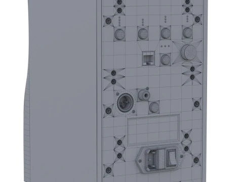 Studio Monitor ADAM AUDIO A4V 3D Model