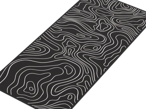 गेमिंग सरफेस सेट 3D मॉडल