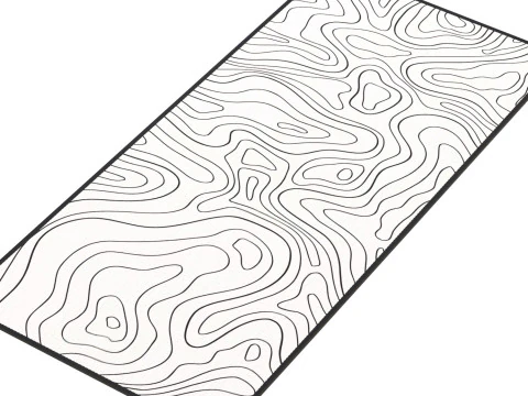 गेमिंग सरफेस सेट 3D मॉडल