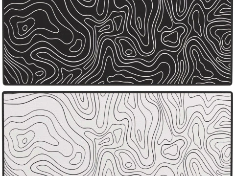 गेमिंग सरफेस सेट 3D मॉडल