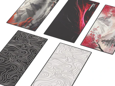 गेमिंग सरफेस सेट 3D मॉडल