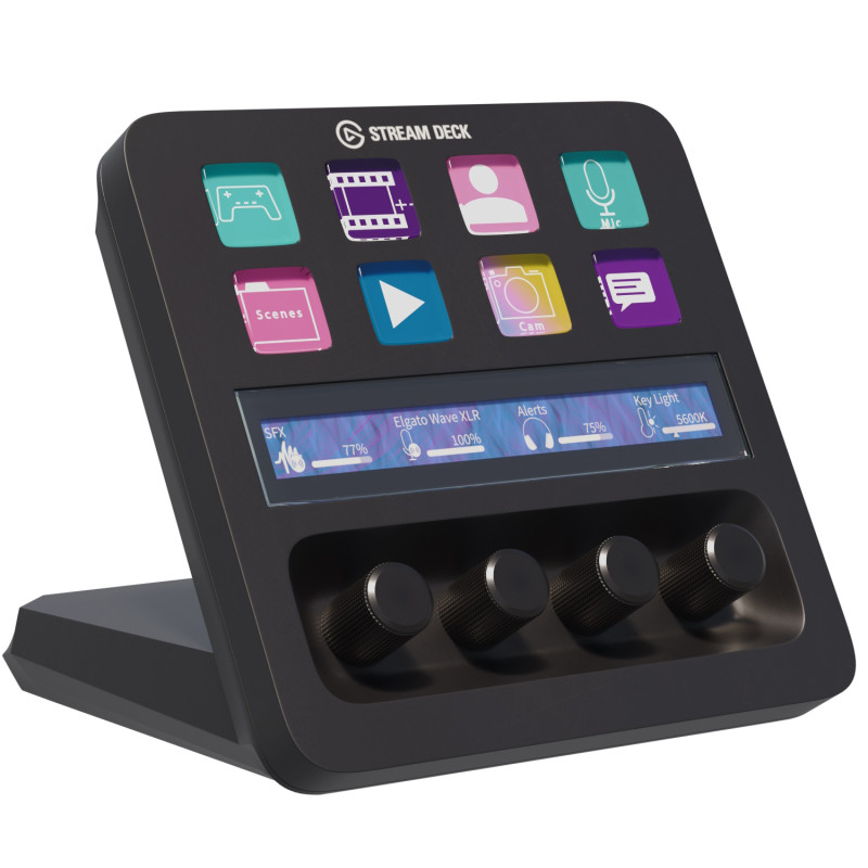 Elgato Stream Deck 3D Model .c4d .max .obj .3ds .fbx .stl .blend