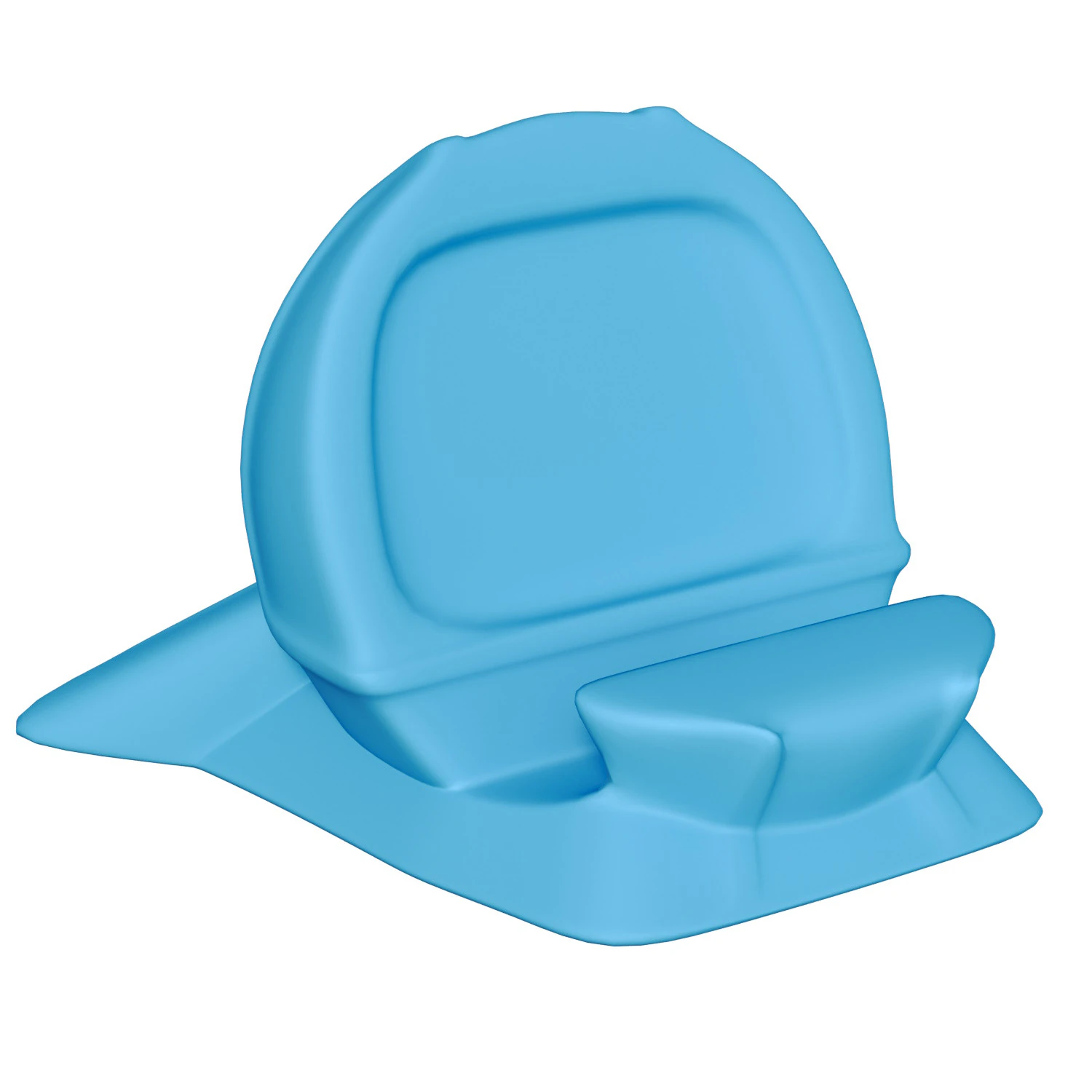 Stylized Phone Stand 3D Print Model .c4d .max .obj .3ds .fbx .stl .blend 