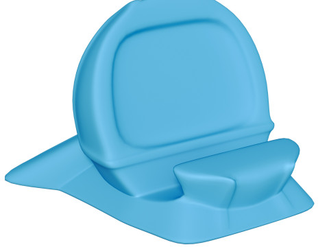Stylized Phone Stand 3D Baskı Modeli