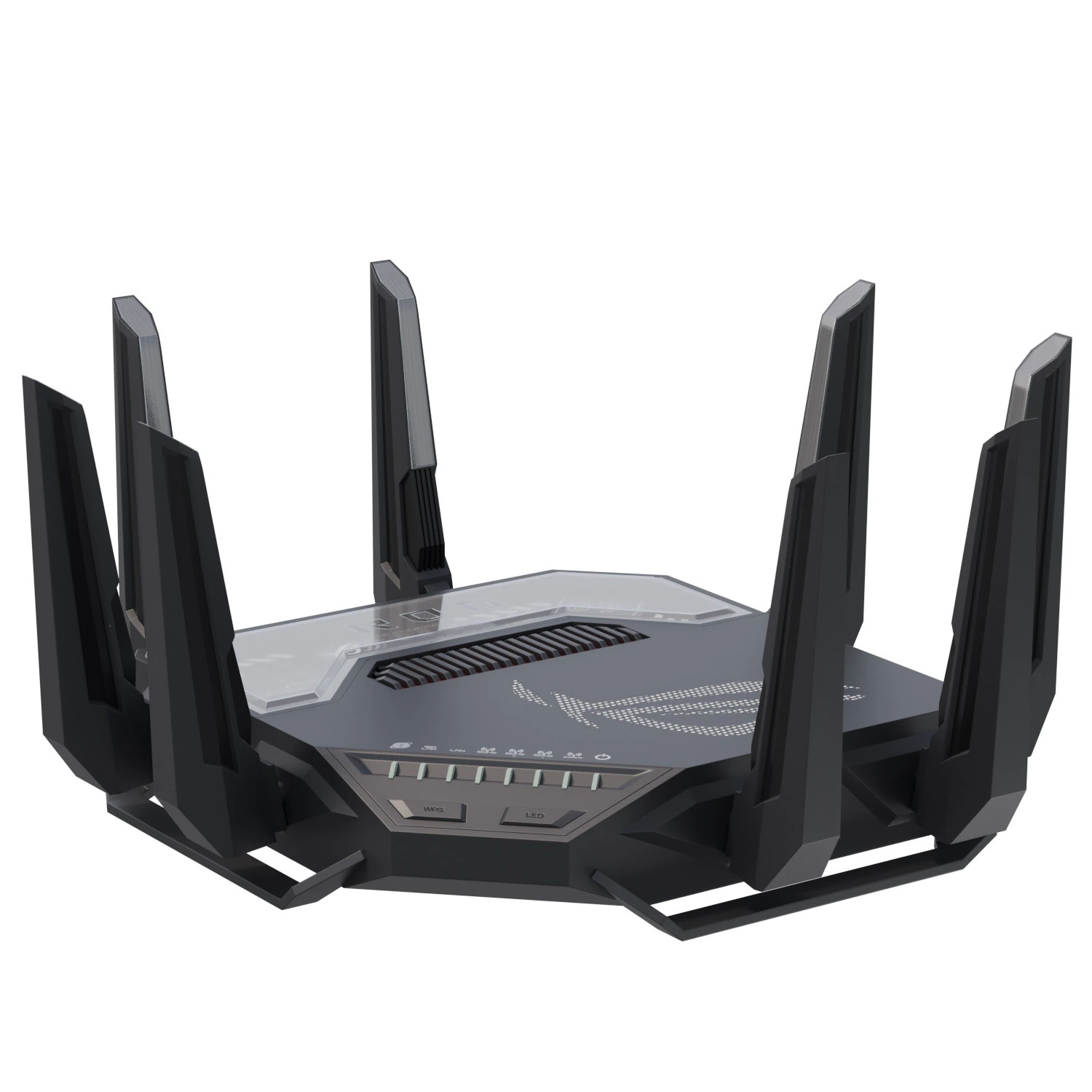 Gaming Wi-Fi router ROG 3D Model .c4d .max .obj .3ds .fbx .stl .blend 