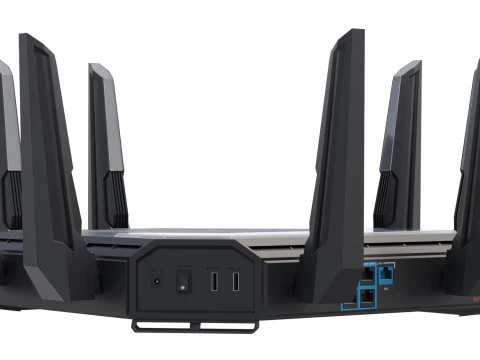 Gaming Wi-Fi router ROG 3D Model