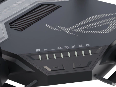 Gaming Wi-Fi router ROG 3D Model