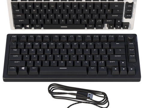 Keyboard HyperX Rise 75 3D Model