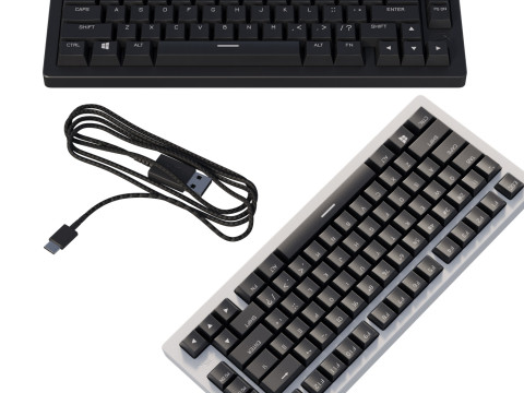 Keyboard HyperX Rise 75 3D Model